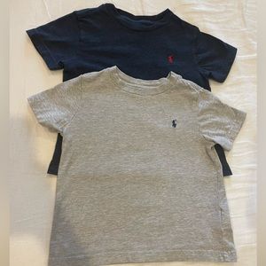 Pair of 3T Ralph Lauren polo t-shirts
